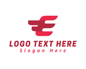 Business Express Letter E Logo