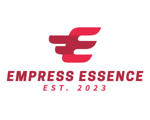 Business Express Letter E logo design