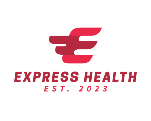 Business Express Letter E logo