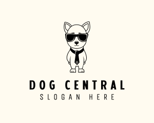 Puppy Dog Grooming logo design