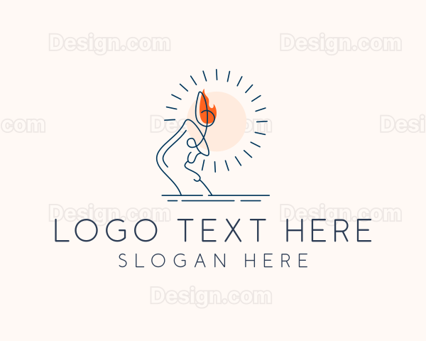 Candle Home Decor Logo