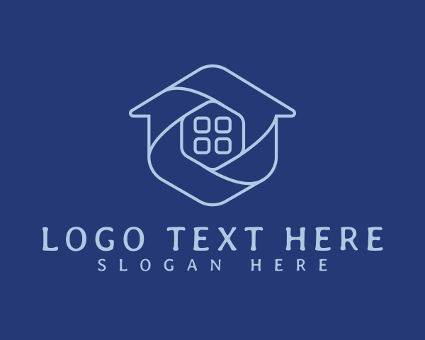 Hexagonal logo example 3