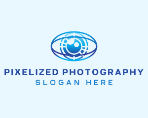 Digital Eye Technology logo design