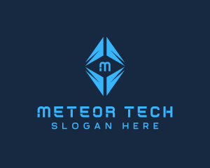 Digital Cryptocurrency Technology logo design