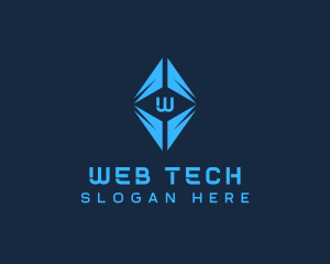 Digital Cryptocurrency Technology logo design