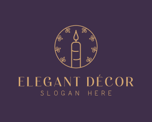 Boutique Candle Decoration logo design