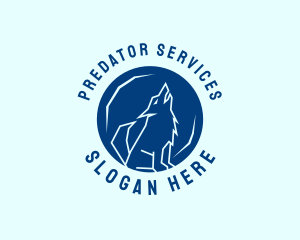 Wolf Hunting Predator  logo