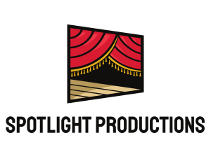 Curtain Stage Theater Entertainment  logo