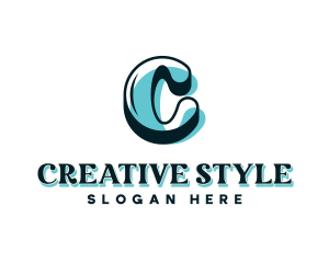 Creative Agency Letter C logo design