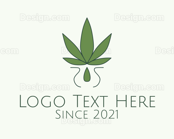 Weed Essential Oil Logo