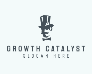 Gentleman Grooming Fashion Logo