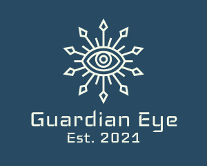 Sun Astrological Eye  logo design