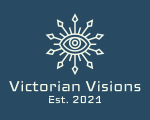 Sun Astrological Eye  logo design