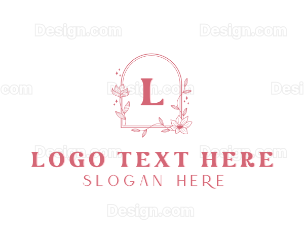 Floral Wedding Stylist Logo