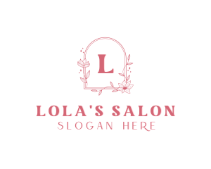 Floral Wedding Stylist logo design