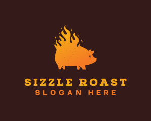 Gradient BBQ Roast logo