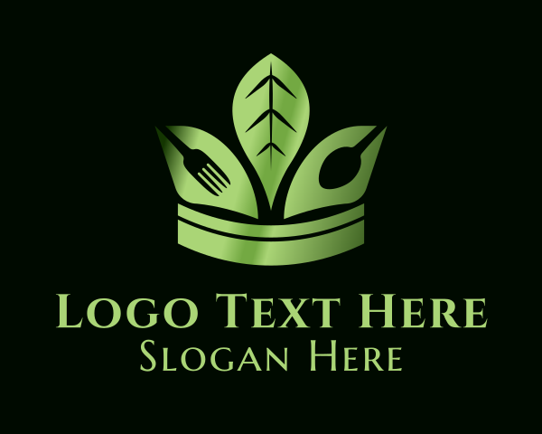 Vegetarian logo example 4