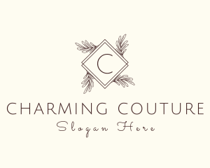 Elegant Flower Diamond logo