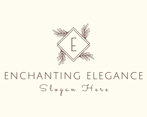 Elegant Flower Diamond logo design