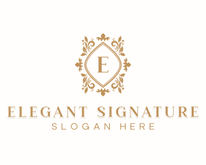 Luxury Floral Styling logo design