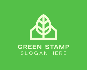 Eco House Garden Cabin logo design