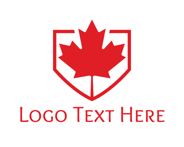 Red Leaf logo example 2