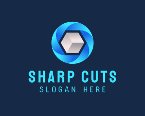 Digital Media Cube logo design