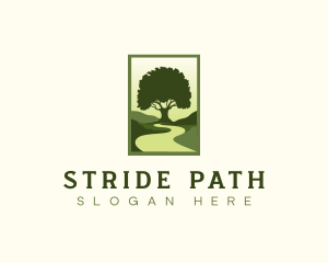 Tree Path Nature logo design