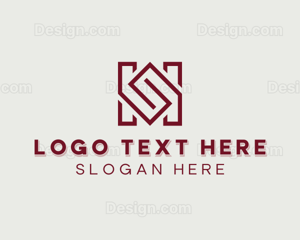 Consulting Business Letter SH Logo