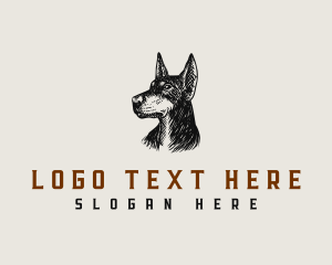 Doberman Dog Training logo