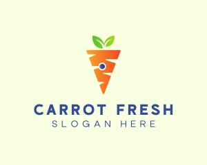 Organic Carrot Technology  logo design