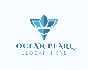 Elegant Blue Shell logo