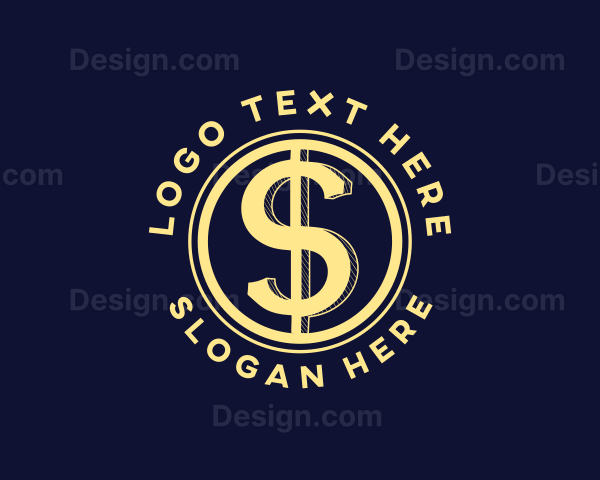 Dollar Coin Money Logo