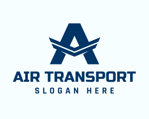 Air Force Letter A logo design