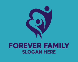 Heart Family Foundation logo design