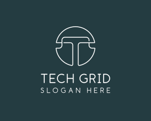 Digital Tech Web Developer logo design