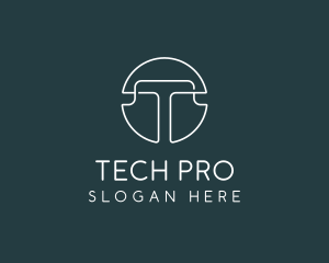 Digital Tech Web Developer logo design