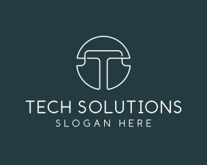 Digital Tech Web Developer logo design