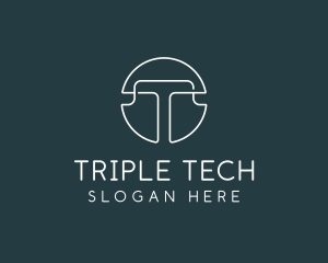 Digital Tech Web Developer logo design