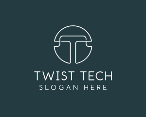 Digital Tech Web Developer logo design