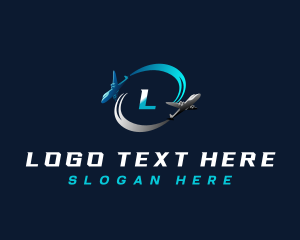 Airplane Travel Logistic logo