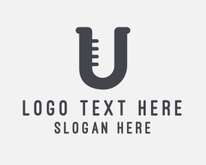 Letter U Flask logo