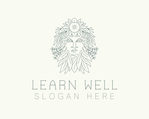 Nature Beauty Wellness logo design