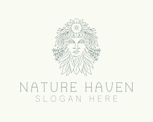 Nature Beauty Wellness logo design