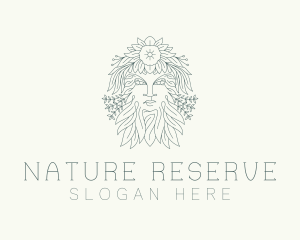 Nature Beauty Wellness logo design