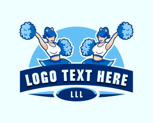 Female Cheerleading Squad logo