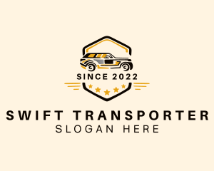 Car Rideshare Transport logo design