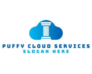 Legal Pillar Cloud logo design