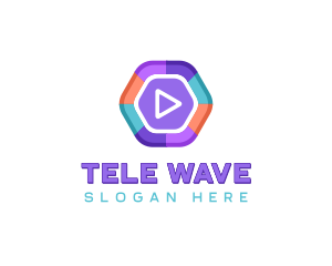 Video Streaming App  logo design