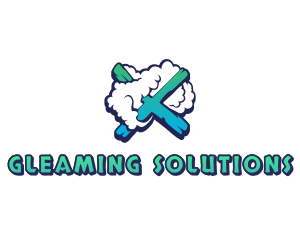 Cloud Gradient X logo design